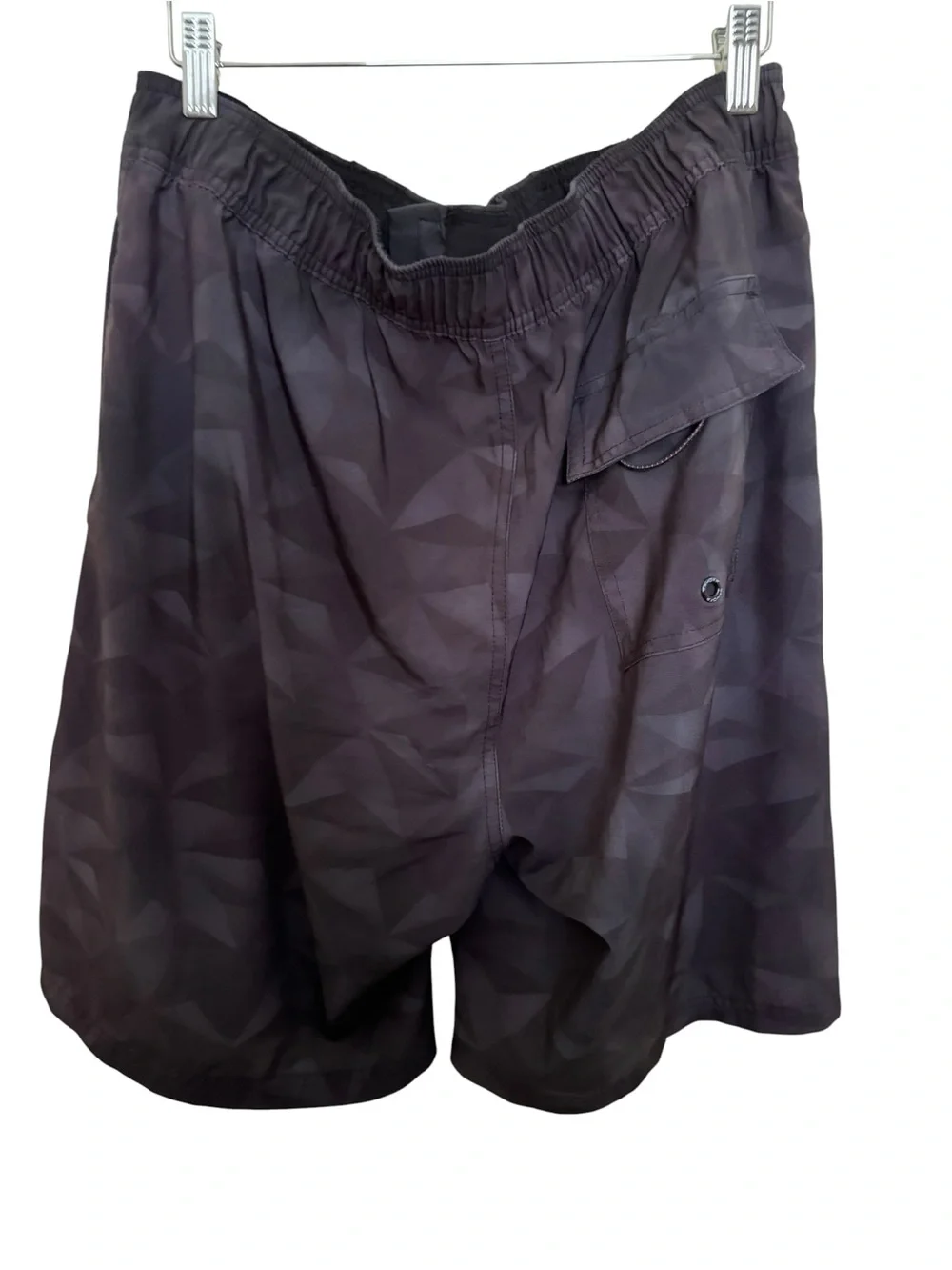 Spyder Men’s Swim Shorts XL | Black Geometric Board Shorts Athletic Lined‎